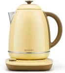 K740 Electric Kettle, 1.7L, Temp Control, Quick Boil, Keep Warm, Mellow Yellow New. Price: $183.99.