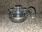 Pyrex Clear Glass Tea / Coffee Pot Vintage Made Usa 8446-B-6 Cup Used. Price: $59.00.