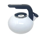 Kitchen Aid 2 Qt. White & Black Whistling Tea Kettle Super Clean Used. Price: $19.99.