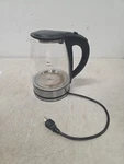 Hadineeon Clear Black Borosilicate Glass 1500W Electric Water Kettle 1.8L Used. Price: $15.00.