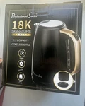 Professional Series 18K Signature 1.7L Capacity Cordless Kettle New. Price: $34.00.