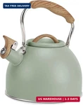 Tea Kettle, Vegoran 100 Oz / 3 Liter Whistling Pots For Stove New. Price: $47.85.