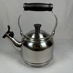 Creuset Stainless Steel Demi Tea Kettle 1.1 1.2 Qt Whistling N18024 Used. Price: $48.87.