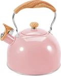 Tea For Stove Top, 85OZ/2.6QT Whistling Kettles Boiling Water Mil New. Price: $40.99.