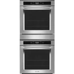 Kitchenaid 24" Double Smart Electric Wall Oven W/ True Convection 5.8 Cu. Ft. New. Price: $2755.00.