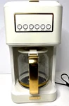 Haden 14 Cup Coffee Maker Cream - Hearth & Hand With Magnolia Gold Trim Used. Price: $44.95.
