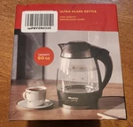 Mueller Living Ultra Glass Kettle: Model # M99S 1500W Electric New. Price: $27.50.