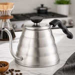 Pour Over Coffee Kettle 1.2L Gooseneck Stovetop Stainless Steel Barista New. Price: $28.50.