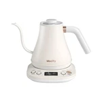 Mecity Electric Gooseneck Kettle 0.8L, Keep Warm, Lcd, Temp Control, Off White Open. Price: $72.64.