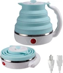 Travel Foldable Electric Kettle, Collapsible Food Grade Silicone Small Bo New. Price: $48.32.