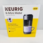 Keurig K-mini Mate Single Serve Coffee Maker K-cup Brewer Black New Nib. Price: $69.85.