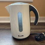 Breville BKE625 Kettle 7-CUP Electric White Used. Price: $29.99.