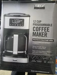 Bella Series 12-CUP Programmable Coffee Maker Stainless Steel Open Box New. Price: $25.00.