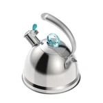 Harriet Tea Kettle Stovetop, 2.5 Quart Whistling Stainless Steel Pot, 3-LAYE New. Price: $89.06.