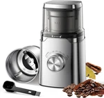 Electric Blade Coffee Grinder, Timed Control Rotary Knob, All-stainless New. Price: $74.36.