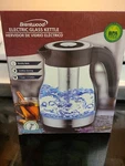 Brentwood Cordless Glass Elec Kettle Tea Infuse Swivel Base KT-1962BK New Box. Price: $22.95.