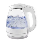 Illuminated 6.5-CUP White Electric Kettle With Filter, Fast Heating And Auto-shu New. Price: $24.09.