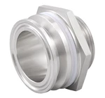 Worldwhere 1.5" Tri Clamp Bulkhead Compression Fittings,stainless Tc New. Price: $24.08.