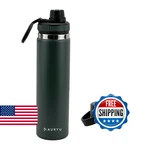 Auryu Olive Green 24OZ Triple-wall Stainless Steel Water Bottle Wide Mouth, New. Price: $61.25.