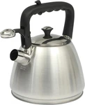 Mr. Coffee Armidale 2.5QT Whistling Tea Kettle, Large Brushed Stainless Steel New. Price: $54.77.