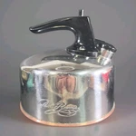 Revere Ware Copper Bottom Qt. Whistling Tea Kettle 91-C Korea Euc Used. Price: $24.99.