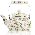 Teapot Florallarge Porcelain Enameled Teakettlecolorful Water Kett... New. Price: $39.88.