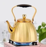 Haus Rowland Gold 1L Stainless Steel Kettle Tea Coffee Pot New With Box. Price: $55.00.