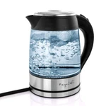 Megachef 1.8LT Stainless Steel Body Glass Electric Tea Kettle New. Price: $44.69.