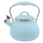 Crofton Farmhouse Tea Kettle Blue 2.3 Qt Porcelain Enameled Steel, Nwb New. Price: $32.99.