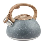 Gray 2.2QT Whistling Stainless Steel Tea Kettle, Fast Boil Stovetop & Induction New. Price: $42.99.