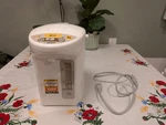Zojirushi CD-XTF30 Water Boiler & Warmer, Liter, White Japanese Buttons Used. Price: $80.00.