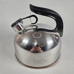 Vintage Paul Revere Ware Whistling Tea Pot Kettle 2 Qt Copper Bottom 1801 CU10 Used. Price: $27.43.