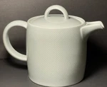 Crate & Barrel Metro Japan By Nikko Light Aqua Ocean Blue Tea/ Coffee Pot Mint Used. Price: $45.50.