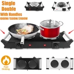 1KW/1.5KW/2KW Portable Electric Single Dual Burner Hot Plate Cooktop Stove New. Price: $36.71.