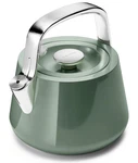 Caraway 2 Quart Whistling Tea Kettle Durable Pot,damaged Box Only .sage. C1 Open. Price: $125.00.