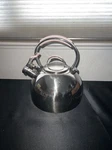 Kitchenaid Cook For The Cure Whistling 2 Quart Stainless Steel Pink Tea Kettle Used. Price: $55.00.