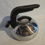 Kitchenaid Stainless Steel Whistling Tea Kettle Black Handle Stove Top 2 Qt Used. Price: $15.00.