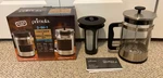 Primula Cold Brew & French Press Set Stainless Steel W/ Original Box Used. Price: $12.00.