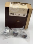 Knob, Silver, Chrome, P111-26, Belwith Kitchen Cabinet Door Cupboard (28) Pieces New. Price: $25.00.