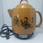Full Automatic Pottery Health Medice Cooker Brown 3.8LITER CK-32 450W Tested Used. Price: $25.00.