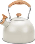 Tea For Stove Top, 85OZ/2.6QT Whistling Kettles Boiling Water Mil New. Price: $38.93.