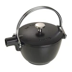 Staub Cast Iron 1-QT Round Tea Kettle New. Price: $249.95.