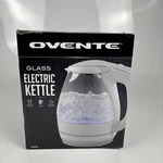 Ovente Electric Glass Kettle 1.5 Liter Bpa-free 1100W Auto Shut Off White KG83W Open. Price: $20.00.
