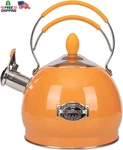 Whistling Stainless Steel Teapot, For Stovetop Induction New. Price: $40.22.