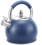 Stpgoods Stainless Steel Whistling Kettle Ergonomic Silicone Handle 3.2 Qt Blue New. Price: $49.95.