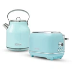 Haden Heritage 1.7 Liter Stainless Steel Electric Kettle With Toaster, Turquoise New. Price: $153.99.